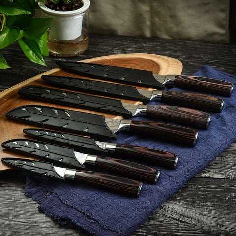 7PCS Kitchen Stainless Steel Knives Set 7PCS Kitchen Stainless Steel Knives Set