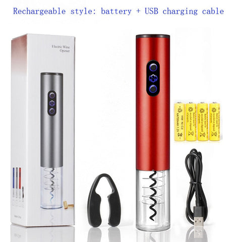 Portable Automatic Electric Wine Opener Corkscrew Portable Automatic Electric Wine Opener Corkscrew