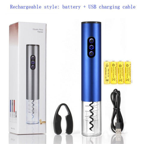 Portable Automatic Electric Wine Opener Corkscrew Portable Automatic Electric Wine Opener Corkscrew