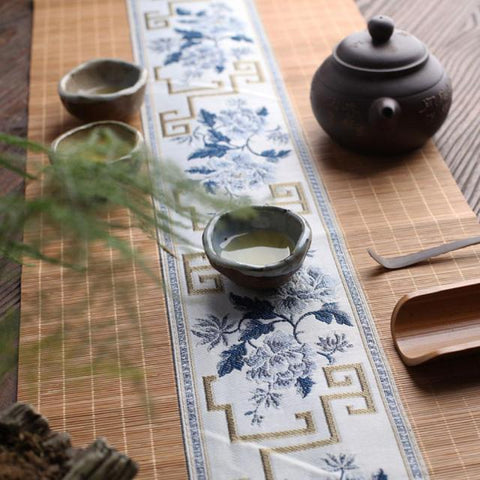 Natural Bamboo Handmade Vintage Tea Cup  Mat Natural Bamboo Handmade Vintage Tea Cup  Mat
