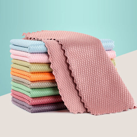 5 Pcs Kitchen Wipes Duster Home Cleaning Cloth 5 Pcs Kitchen Wipes Duster Home Cleaning Cloth