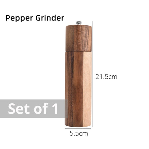 Wooden Salt & Pepper Mills Wooden Salt & Pepper Mills