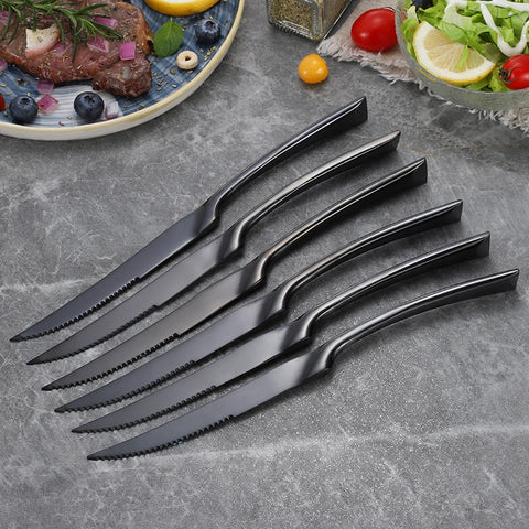 6-Piece Stainless Steel Steak Knife 6-Piece Stainless Steel Steak Knife