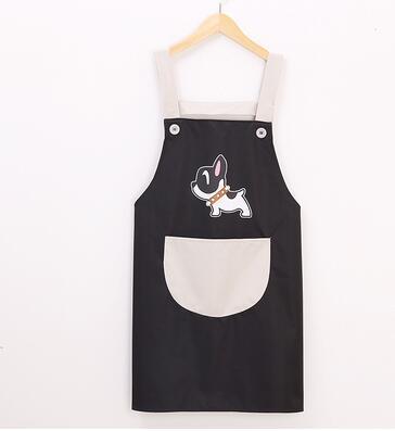 Cute Dog Waterproof And Oil-proof Apron Cute Dog Waterproof And Oil-proof Apron