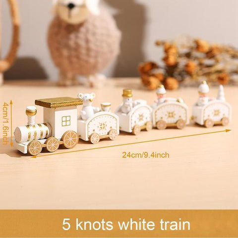 Merry Christmas Wooden Train Ornament Christmas Decoration For Home Santa Claus Gift Natal Navidad Noel 2022 New Year Xmas Decor Merry Christmas Wooden Train Ornament Christmas Decoration For Home Santa Claus Gift Natal Navidad Noel 2022 New Year Xmas Decor