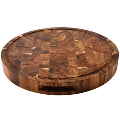 Acacia Wood Round Chopping Board Acacia Wood Round Chopping Board