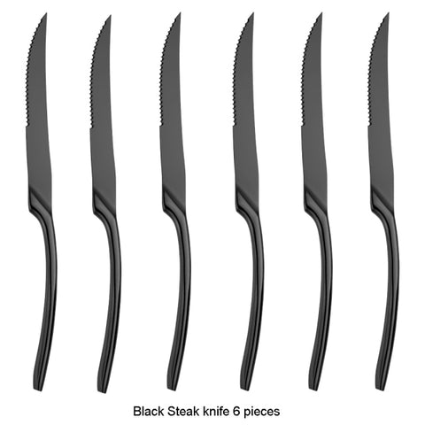 6-Piece Stainless Steel Steak Knife 6-Piece Stainless Steel Steak Knife