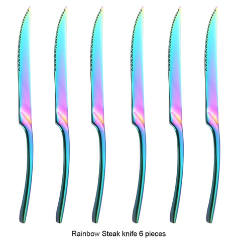 6-Piece Stainless Steel Steak Knife 6-Piece Stainless Steel Steak Knife