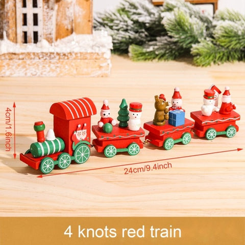 Merry Christmas Wooden Train Ornament Christmas Decoration For Home Santa Claus Gift Natal Navidad Noel 2022 New Year Xmas Decor Merry Christmas Wooden Train Ornament Christmas Decoration For Home Santa Claus Gift Natal Navidad Noel 2022 New Year Xmas Decor