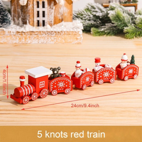 Merry Christmas Wooden Train Ornament Christmas Decoration For Home Santa Claus Gift Natal Navidad Noel 2022 New Year Xmas Decor Merry Christmas Wooden Train Ornament Christmas Decoration For Home Santa Claus Gift Natal Navidad Noel 2022 New Year Xmas Decor
