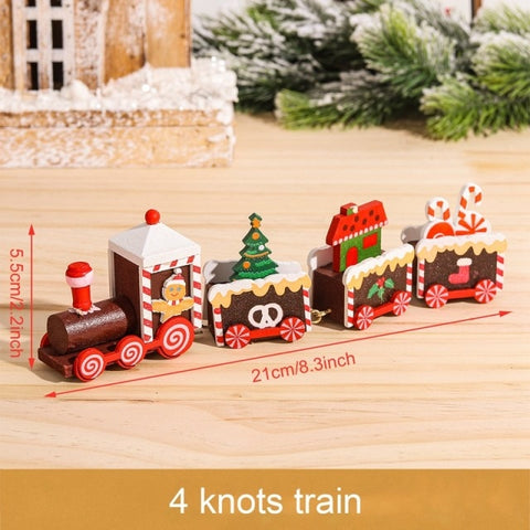 Merry Christmas Wooden Train Ornament Christmas Decoration For Home Santa Claus Gift Natal Navidad Noel 2022 New Year Xmas Decor Merry Christmas Wooden Train Ornament Christmas Decoration For Home Santa Claus Gift Natal Navidad Noel 2022 New Year Xmas Decor