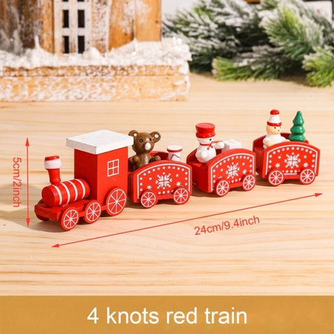 Merry Christmas Wooden Train Ornament Christmas Decoration For Home Santa Claus Gift Natal Navidad Noel 2022 New Year Xmas Decor Merry Christmas Wooden Train Ornament Christmas Decoration For Home Santa Claus Gift Natal Navidad Noel 2022 New Year Xmas Decor