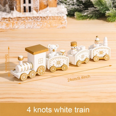 Merry Christmas Wooden Train Ornament Christmas Decoration For Home Santa Claus Gift Natal Navidad Noel 2022 New Year Xmas Decor Merry Christmas Wooden Train Ornament Christmas Decoration For Home Santa Claus Gift Natal Navidad Noel 2022 New Year Xmas Decor