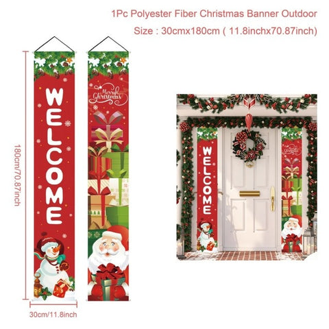 Christmas Hanging Door Banner Christmas Ornaments Marry Christmas Decorations for Home  Outdoor Xmas Natal  Decor New Year 2022 Christmas Hanging Door Banner Christmas Ornaments Marry Christmas Decorations for Home  Outdoor Xmas Natal  Decor New Year 2022