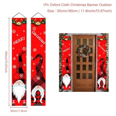 Christmas Hanging Door Banner Christmas Ornaments Marry Christmas Decorations for Home  Outdoor Xmas Natal  Decor New Year 2022 Christmas Hanging Door Banner Christmas Ornaments Marry Christmas Decorations for Home  Outdoor Xmas Natal  Decor New Year 2022