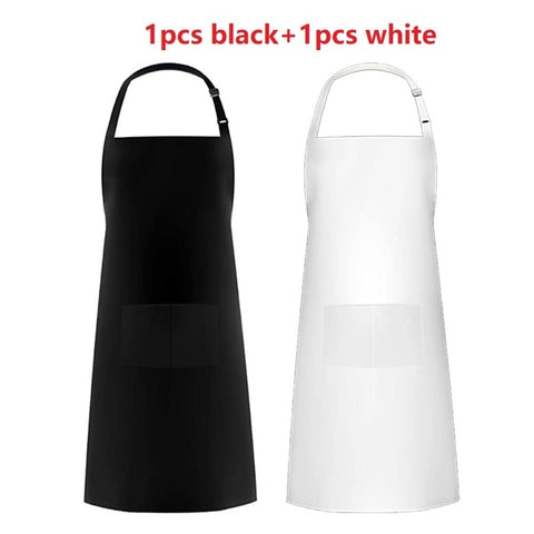 2pcs Adjustable Kitchen  Waterproof Oil-ProofApron 2pcs Adjustable Kitchen  Waterproof Oil-ProofApron