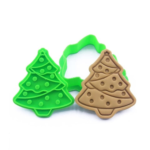 Christmas Santa Claus Shape 3D Pressable Stamped Embossed Biscuit Cookie Cutters Mold Kitchen Bakeware Tool Christmas Santa Claus Shape 3D Pressable Stamped Embossed Biscuit Cookie Cutters Mold Kitchen Bakeware Tool
