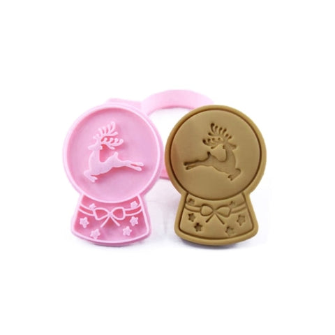 Christmas Santa Claus Shape 3D Pressable Stamped Embossed Biscuit Cookie Cutters Mold Kitchen Bakeware Tool Christmas Santa Claus Shape 3D Pressable Stamped Embossed Biscuit Cookie Cutters Mold Kitchen Bakeware Tool