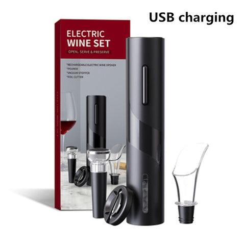 Rechargeable Creative Wine Bottle Opener Set Rechargeable Creative Wine Bottle Opener Set
