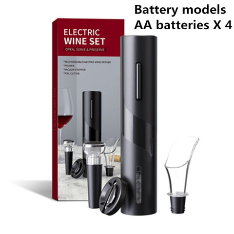Rechargeable Creative Wine Bottle Opener Set Rechargeable Creative Wine Bottle Opener Set