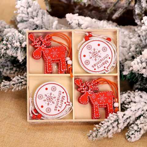 Snowflakes Wooden Pendants Xmas Decorations Snowflakes Wooden Pendants Xmas Decorations