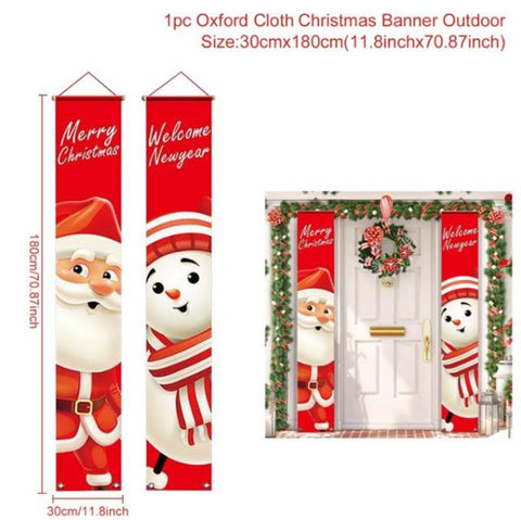 Christmas Hanging Door Banner Christmas Ornaments Marry Christmas Decorations for Home  Outdoor Xmas Natal  Decor New Year 2022 Christmas Hanging Door Banner Christmas Ornaments Marry Christmas Decorations for Home  Outdoor Xmas Natal  Decor New Year 2022