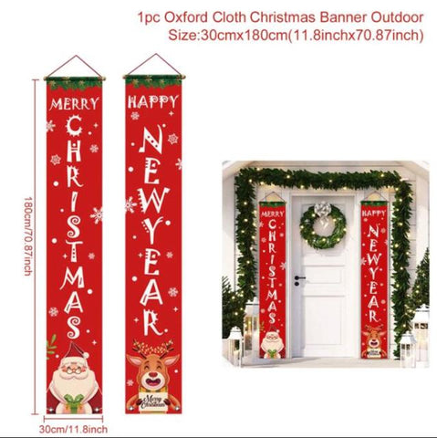 Christmas Hanging Door Banner Christmas Ornaments Marry Christmas Decorations for Home  Outdoor Xmas Natal  Decor New Year 2022 Christmas Hanging Door Banner Christmas Ornaments Marry Christmas Decorations for Home  Outdoor Xmas Natal  Decor New Year 2022