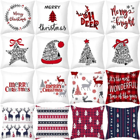 45cm Christmas Cushion Cover Navidad Merry Christmas Decorations For Home 2021 Xmas Noel Cristmas Ornaments New Year Gifts 2022 45cm Christmas Cushion Cover Navidad Merry Christmas Decorations For Home 2021 Xmas Noel Cristmas Ornaments New Year Gifts 2022