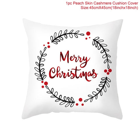 45cm Christmas Cushion Cover Navidad Merry Christmas Decorations For Home 2021 Xmas Noel Cristmas Ornaments New Year Gifts 2022 45cm Christmas Cushion Cover Navidad Merry Christmas Decorations For Home 2021 Xmas Noel Cristmas Ornaments New Year Gifts 2022