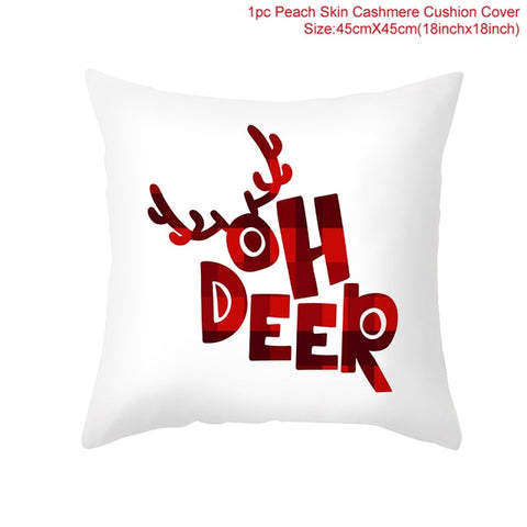 45cm Christmas Cushion Cover Navidad Merry Christmas Decorations For Home 2021 Xmas Noel Cristmas Ornaments New Year Gifts 2022 45cm Christmas Cushion Cover Navidad Merry Christmas Decorations For Home 2021 Xmas Noel Cristmas Ornaments New Year Gifts 2022