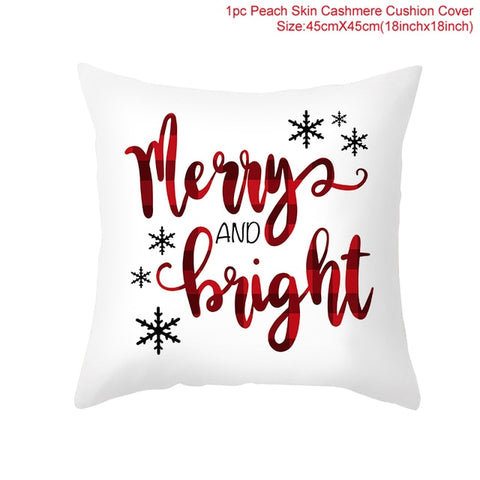 45cm Christmas Cushion Cover Navidad Merry Christmas Decorations For Home 2021 Xmas Noel Cristmas Ornaments New Year Gifts 2022 45cm Christmas Cushion Cover Navidad Merry Christmas Decorations For Home 2021 Xmas Noel Cristmas Ornaments New Year Gifts 2022