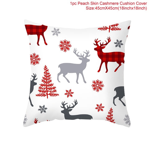 45cm Christmas Cushion Cover Navidad Merry Christmas Decorations For Home 2021 Xmas Noel Cristmas Ornaments New Year Gifts 2022 45cm Christmas Cushion Cover Navidad Merry Christmas Decorations For Home 2021 Xmas Noel Cristmas Ornaments New Year Gifts 2022