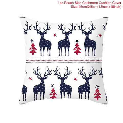 45cm Christmas Cushion Cover Navidad Merry Christmas Decorations For Home 2021 Xmas Noel Cristmas Ornaments New Year Gifts 2022 45cm Christmas Cushion Cover Navidad Merry Christmas Decorations For Home 2021 Xmas Noel Cristmas Ornaments New Year Gifts 2022