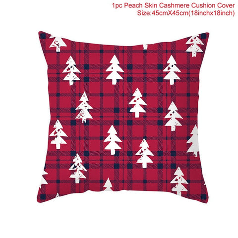 45cm Christmas Cushion Cover Navidad Merry Christmas Decorations For Home 2021 Xmas Noel Cristmas Ornaments New Year Gifts 2022 45cm Christmas Cushion Cover Navidad Merry Christmas Decorations For Home 2021 Xmas Noel Cristmas Ornaments New Year Gifts 2022