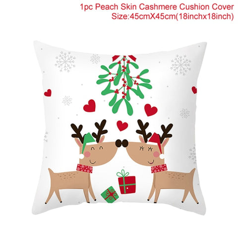 45cm Christmas Cushion Cover Navidad Merry Christmas Decorations For Home 2021 Xmas Noel Cristmas Ornaments New Year Gifts 2022 45cm Christmas Cushion Cover Navidad Merry Christmas Decorations For Home 2021 Xmas Noel Cristmas Ornaments New Year Gifts 2022