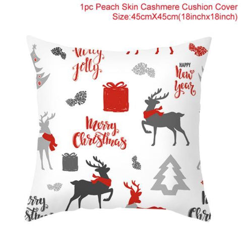 45cm Christmas Cushion Cover Navidad Merry Christmas Decorations For Home 2021 Xmas Noel Cristmas Ornaments New Year Gifts 2022 45cm Christmas Cushion Cover Navidad Merry Christmas Decorations For Home 2021 Xmas Noel Cristmas Ornaments New Year Gifts 2022