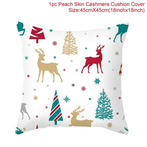 45cm Christmas Cushion Cover Navidad Merry Christmas Decorations For Home 2021 Xmas Noel Cristmas Ornaments New Year Gifts 2022 45cm Christmas Cushion Cover Navidad Merry Christmas Decorations For Home 2021 Xmas Noel Cristmas Ornaments New Year Gifts 2022