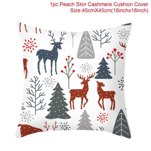 45cm Christmas Cushion Cover Navidad Merry Christmas Decorations For Home 2021 Xmas Noel Cristmas Ornaments New Year Gifts 2022 45cm Christmas Cushion Cover Navidad Merry Christmas Decorations For Home 2021 Xmas Noel Cristmas Ornaments New Year Gifts 2022