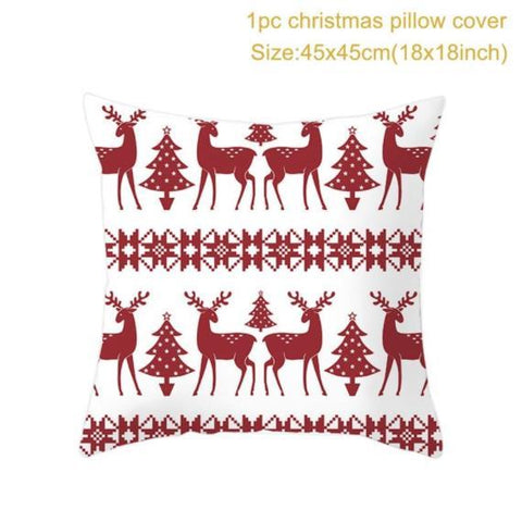 45cm Christmas Cushion Cover Navidad Merry Christmas Decorations For Home 2021 Xmas Noel Cristmas Ornaments New Year Gifts 2022 45cm Christmas Cushion Cover Navidad Merry Christmas Decorations For Home 2021 Xmas Noel Cristmas Ornaments New Year Gifts 2022