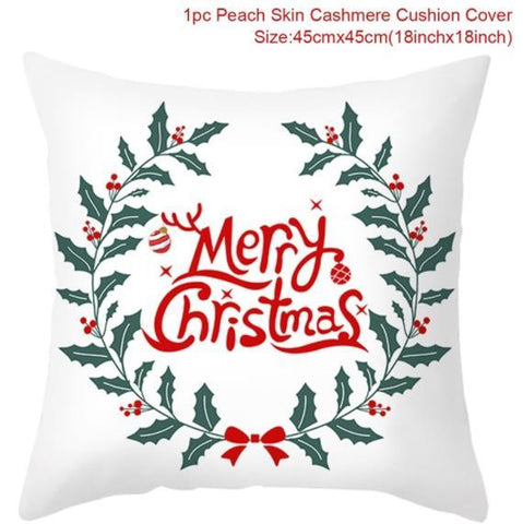45cm Christmas Cushion Cover Navidad Merry Christmas Decorations For Home 2021 Xmas Noel Cristmas Ornaments New Year Gifts 2022 45cm Christmas Cushion Cover Navidad Merry Christmas Decorations For Home 2021 Xmas Noel Cristmas Ornaments New Year Gifts 2022