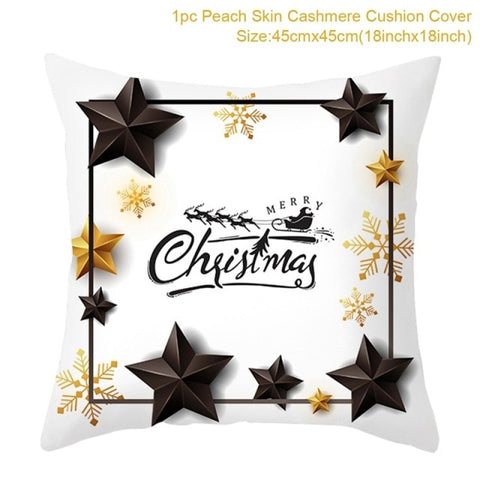 45cm Christmas Cushion Cover Navidad Merry Christmas Decorations For Home 2021 Xmas Noel Cristmas Ornaments New Year Gifts 2022 45cm Christmas Cushion Cover Navidad Merry Christmas Decorations For Home 2021 Xmas Noel Cristmas Ornaments New Year Gifts 2022