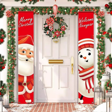 Christmas Hanging Door Banner Christmas Ornaments Marry Christmas Decorations for Home  Outdoor Xmas Natal  Decor New Year 2022 Christmas Hanging Door Banner Christmas Ornaments Marry Christmas Decorations for Home  Outdoor Xmas Natal  Decor New Year 2022