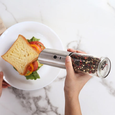 USB Rechargeable Electric Salt And Pepper Grinder USB Rechargeable Electric Salt And Pepper Grinder
