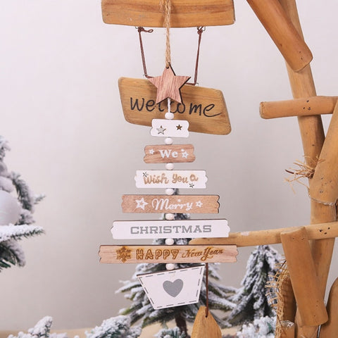 Wooden Christmas Painted Pendant Home Decoration 2021 Christmas Tree Wooden Ornaments Pendant Toys New Year's Eve Decoration Wooden Christmas Painted Pendant Home Decoration 2021 Christmas Tree Wooden Ornaments Pendant Toys New Year's Eve Decoration
