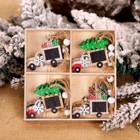 Snowflakes Wooden Pendants Xmas Decorations Snowflakes Wooden Pendants Xmas Decorations