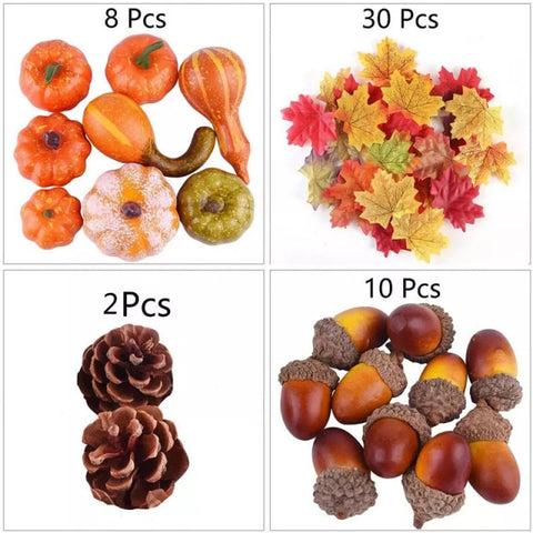 Halloween Bubble Fake Pumpkin Maple Pine Cones Set Halloween Christmas Thanksgiving Decoration Photo Props Fall Pumpkin Halloween Bubble Fake Pumpkin Maple Pine Cones Set Halloween Christmas Thanksgiving Decoration Photo Props Fall Pumpkin