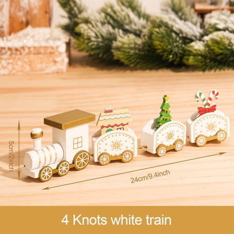 Merry Christmas Wooden Train Ornament Christmas Decoration For Home Santa Claus Gift Natal Navidad Noel 2022 New Year Xmas Decor Merry Christmas Wooden Train Ornament Christmas Decoration For Home Santa Claus Gift Natal Navidad Noel 2022 New Year Xmas Decor