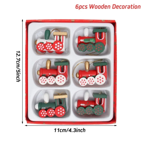 Merry Christmas Wooden Train Ornament Christmas Decoration For Home Santa Claus Gift Natal Navidad Noel 2022 New Year Xmas Decor Merry Christmas Wooden Train Ornament Christmas Decoration For Home Santa Claus Gift Natal Navidad Noel 2022 New Year Xmas Decor