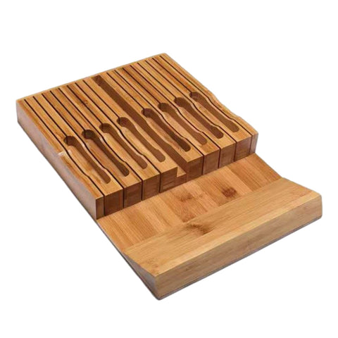 Multifunctional in Drawer 15-Slot Knife Organizer Multifunctional in Drawer 15-Slot Knife Organizer