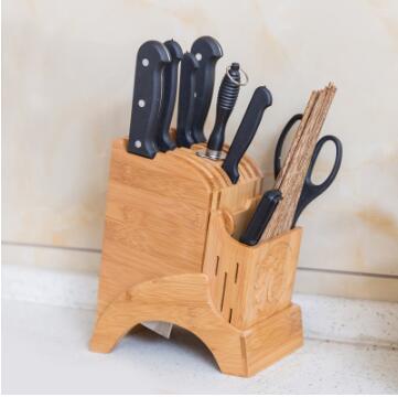 Wood Kitchen Knife Block Wood Kitchen Knife Block